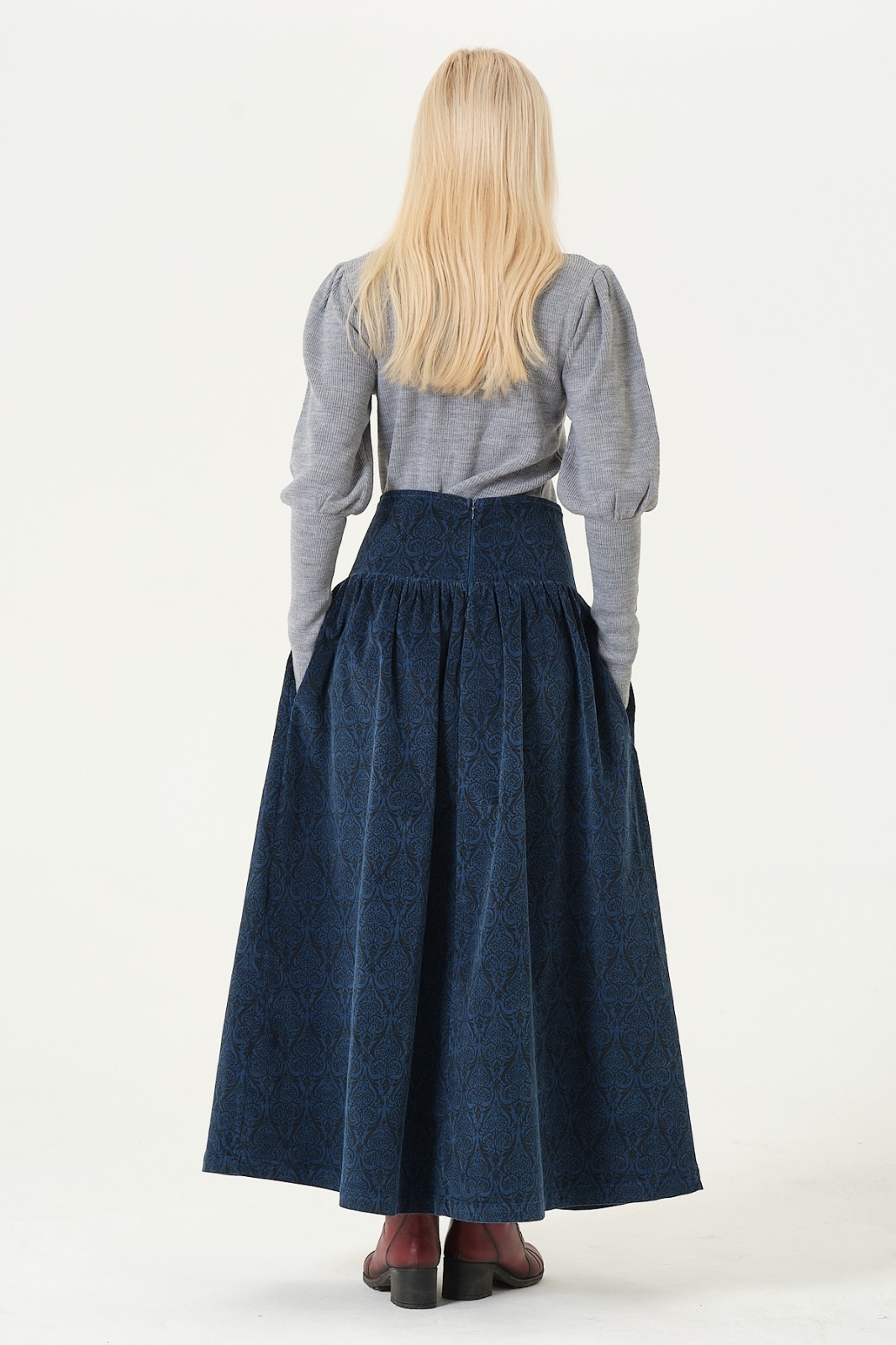 Etek Korsaj Indigo 2